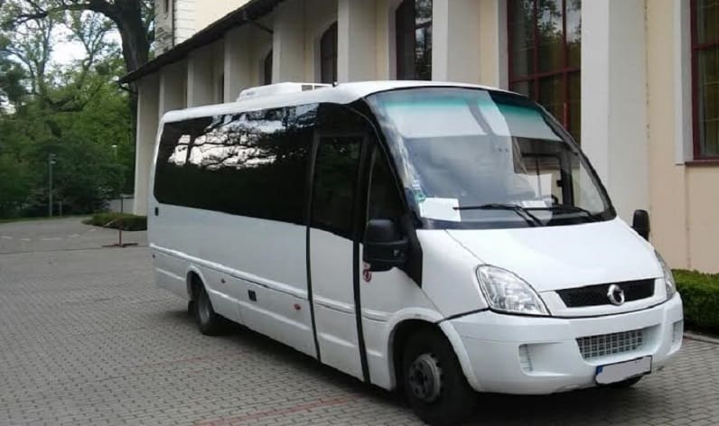 Saxony: Bus order in Torgau in Torgau and Germany